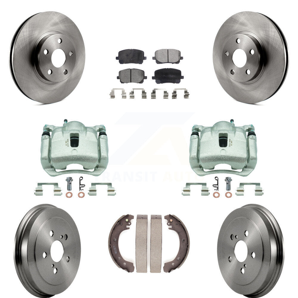 Transit Auto KC8-100872T Disc Brake Kit for 2003-2008 Toyota Corolla - Front and Rear product image