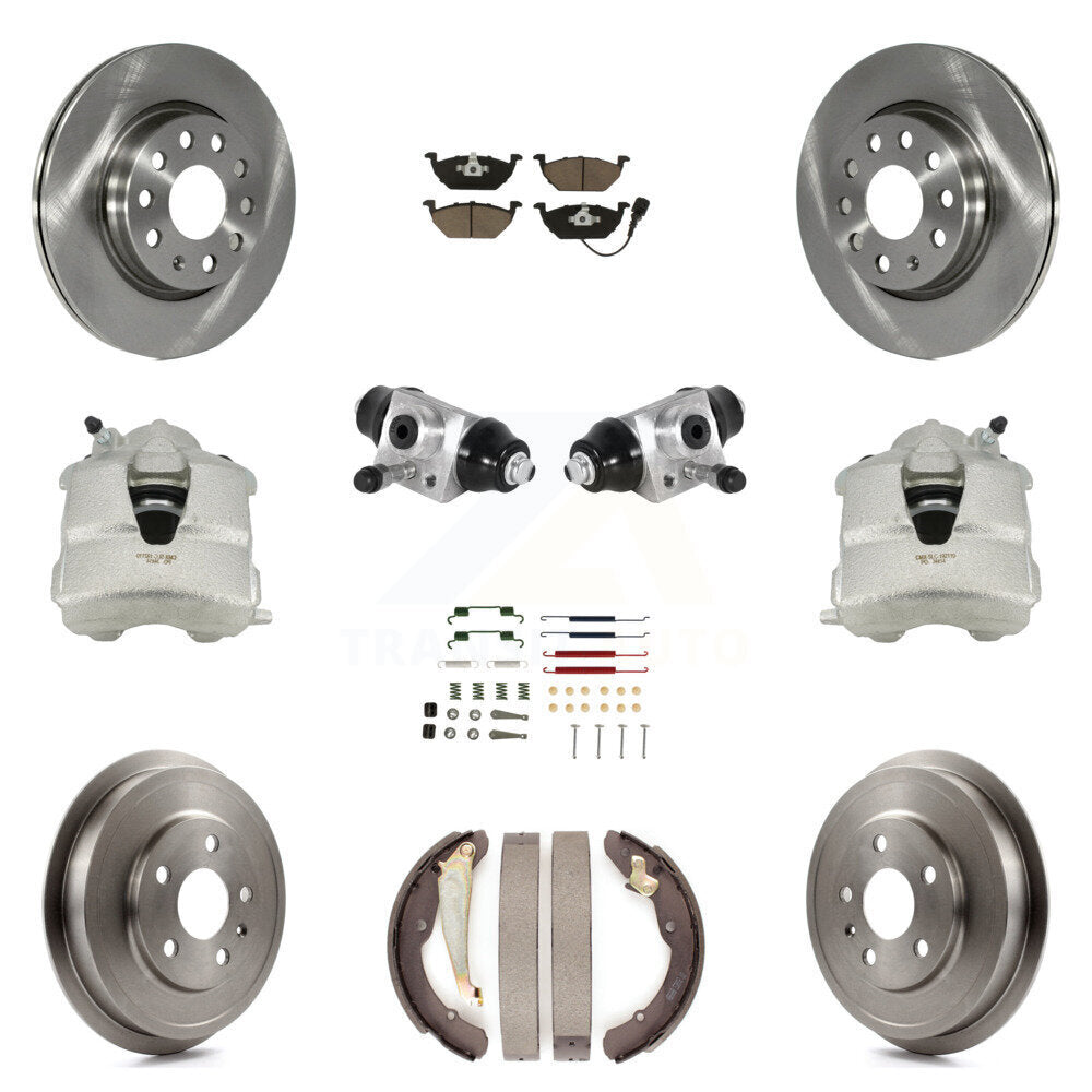 Transit Auto KC8-100875C Disc Brake Kit for 2011-2012 Volkswagen Jetta - Front and Rear product image