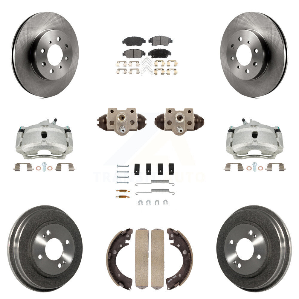 Transit Auto KC8-100875P Disc Brake Kit for 2004-2005 Honda Civic - Front and Rear product image