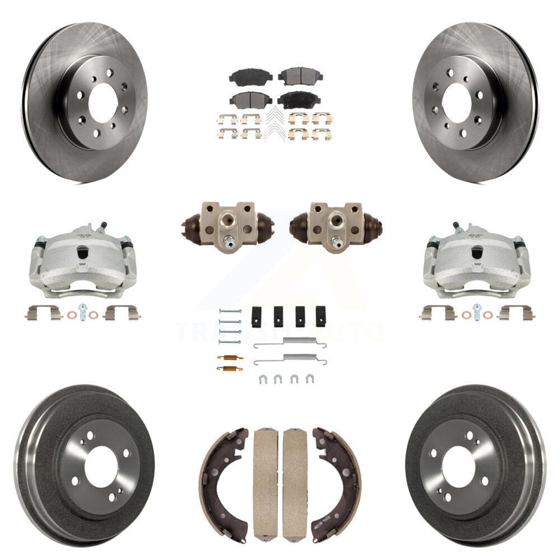 Transit Auto KC8-100875P Disc Brake Kit for 2004-2005 Honda Civic - Front and Rear product image
