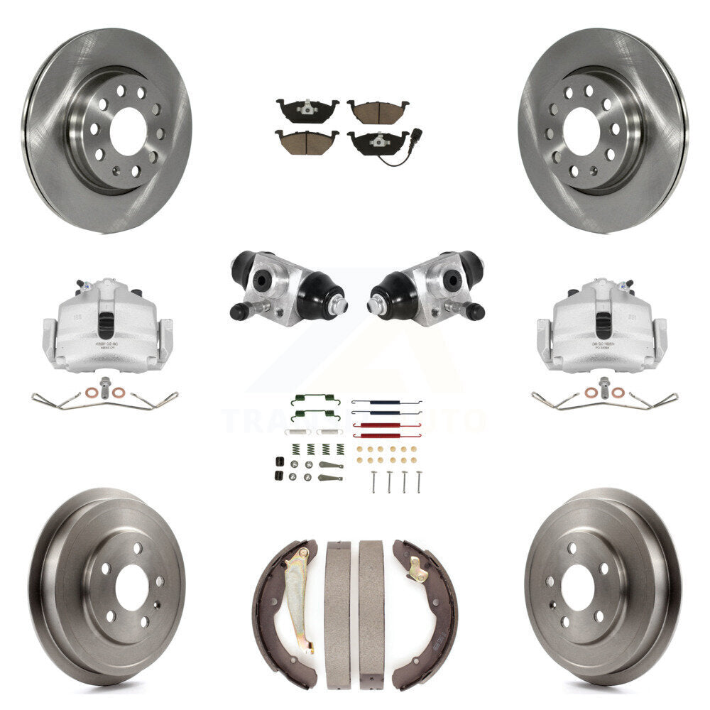 Transit Auto KC8-100876C Disc Brake Kit for 2011-2012 Volkswagen Jetta - Front and Rear product image