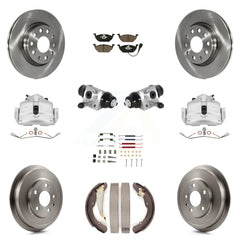 Transit Auto KC8-100876C Disc Brake Kit for 2011-2012 Volkswagen Jetta - Front and Rear product image