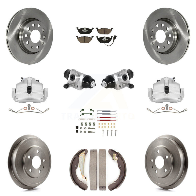 Transit Auto KC8-100876C Disc Brake Kit for 2011-2012 Volkswagen Jetta - Front and Rear product image
