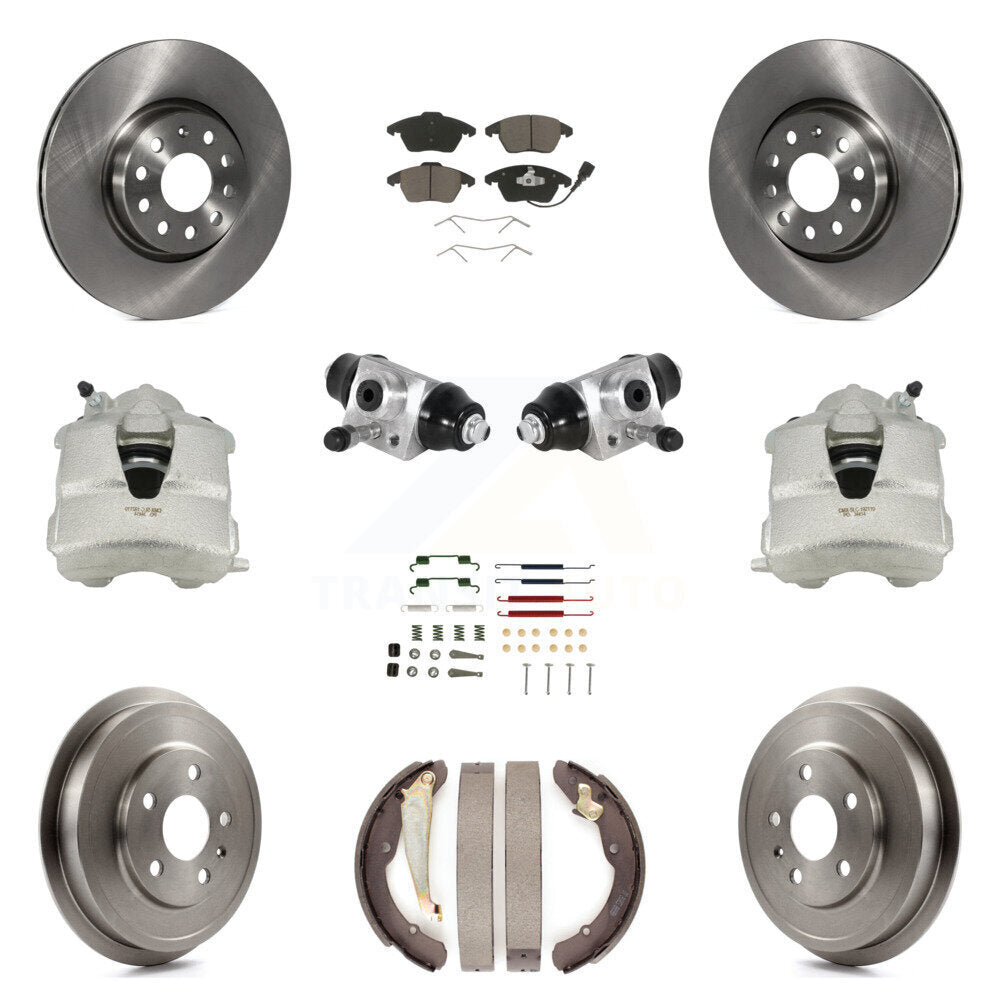 Transit Auto KC8-100877C Disc Brake Kit for 2011-2012 Volkswagen Jetta - Front and Rear product image