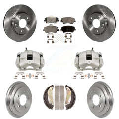 Transit Auto KC8-100877T Disc Brake Kit for 2017-2020 Hyundai Elantra - Front and Rear product image