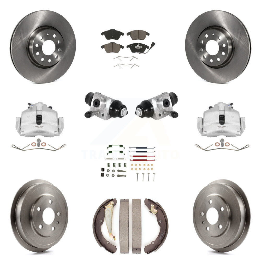 Transit Auto KC8-100878C Disc Brake Kit for 2011-2012 Volkswagen Jetta - Front and Rear product image