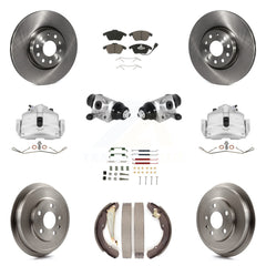 Transit Auto KC8-100878C Disc Brake Kit for 2011-2012 Volkswagen Jetta - Front and Rear product image