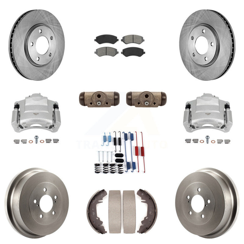 Transit Auto KC8-100878S Disc Brake Kit for 2006 Dodge Grand Caravan - Front and Rear product image