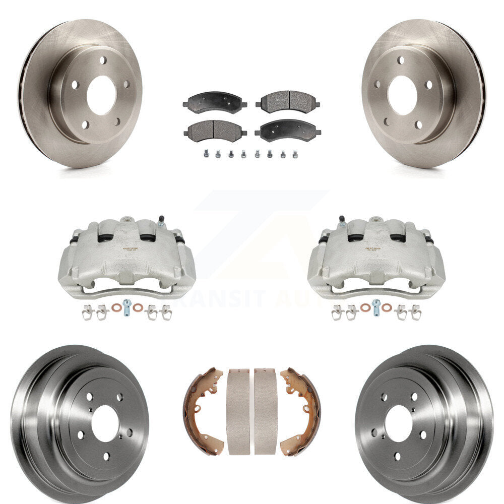 Transit Auto KC8-100878T Disc Brake Kit for 2005-2009 Mitsubishi Raider, Dodge Dakota - Front and Rear product image