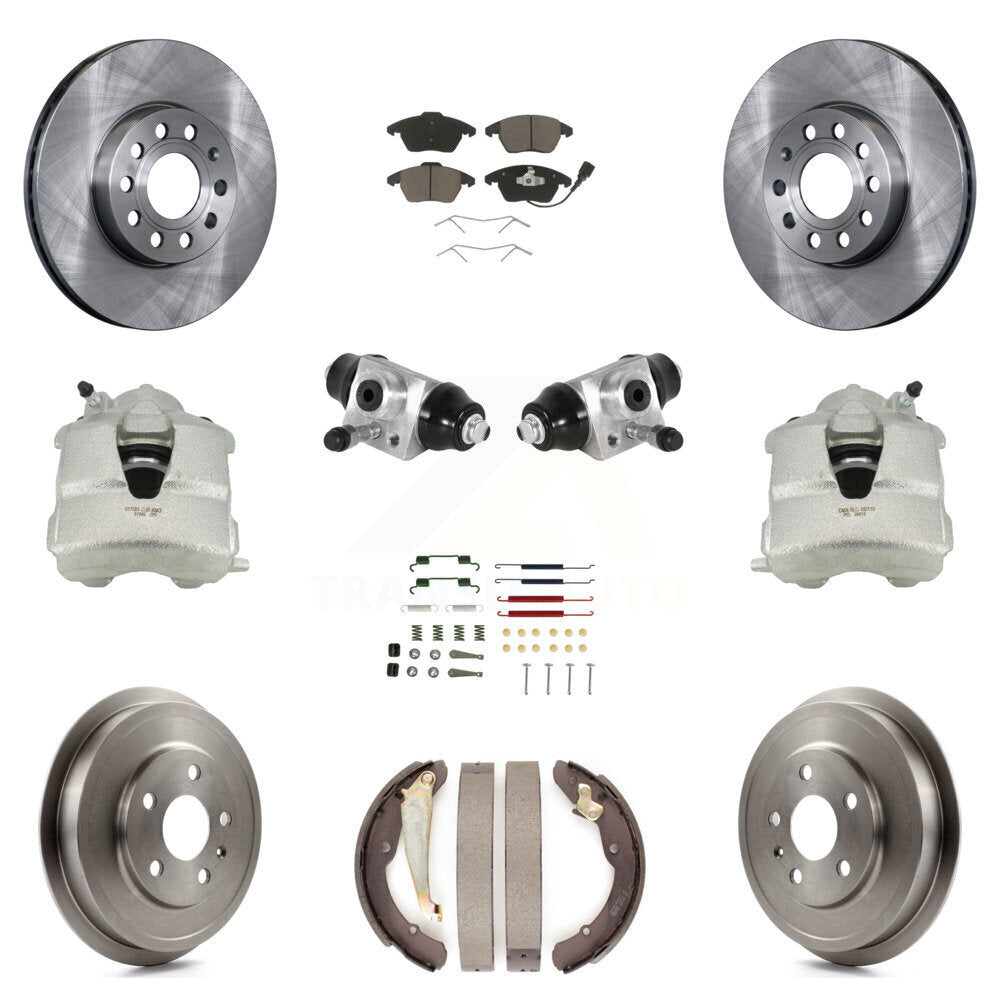 Transit Auto KC8-100879C Disc Brake Kit for 2011-2012 Volkswagen Jetta - Front and Rear product image