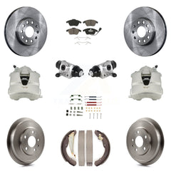 Transit Auto KC8-100879C Disc Brake Kit for 2011-2012 Volkswagen Jetta - Front and Rear product image
