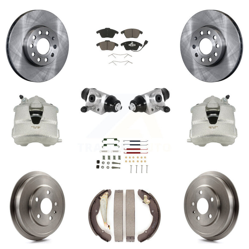 Transit Auto KC8-100879C Disc Brake Kit for 2011-2012 Volkswagen Jetta - Front and Rear product image