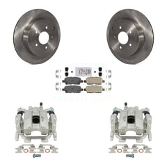 Transit Auto KC8-100879N Disc Brake Kit for 2009-2024 INFINITI Q60, INFINITI Q70L, INFINITI Q50 & more - Rear product image