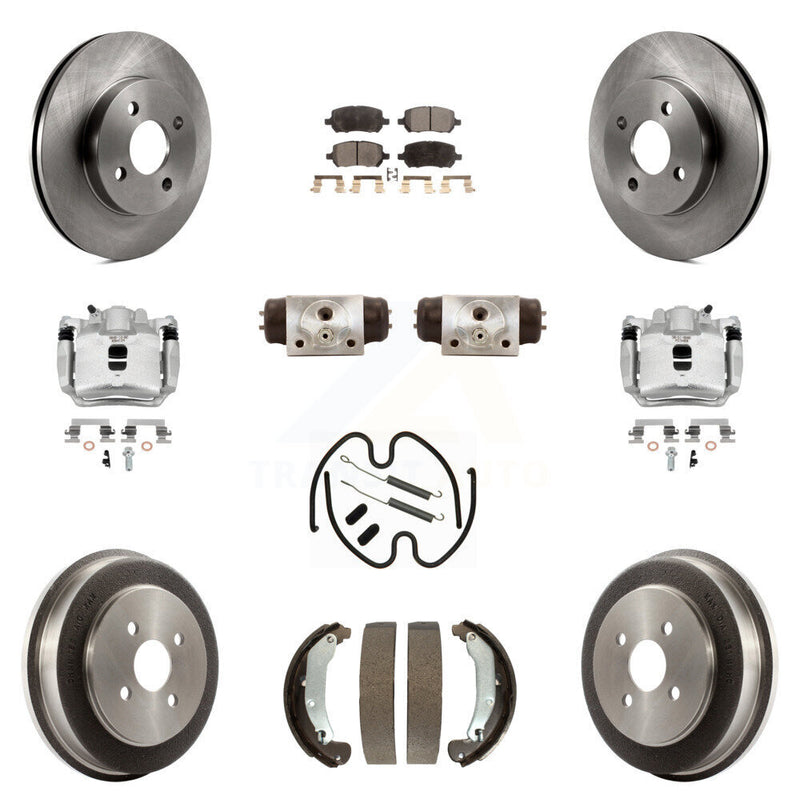 Transit Auto KC8-100879P Disc Brake Kit for 2003 Saturn Ion - Front and Rear product image