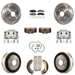 Transit Auto KC8-100879S Disc Brake Kit for 2005-2007 Chevrolet Silverado 1500 Classic, Chevrolet Silverado 1500, GMC Sierra 1500 - Front and Rear product image