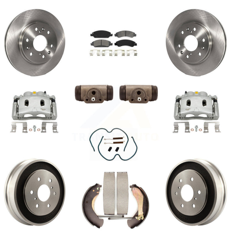 Transit Auto KC8-100879S Disc Brake Kit for 2005-2007 Chevrolet Silverado 1500 Classic, Chevrolet Silverado 1500, GMC Sierra 1500 - Front and Rear product image