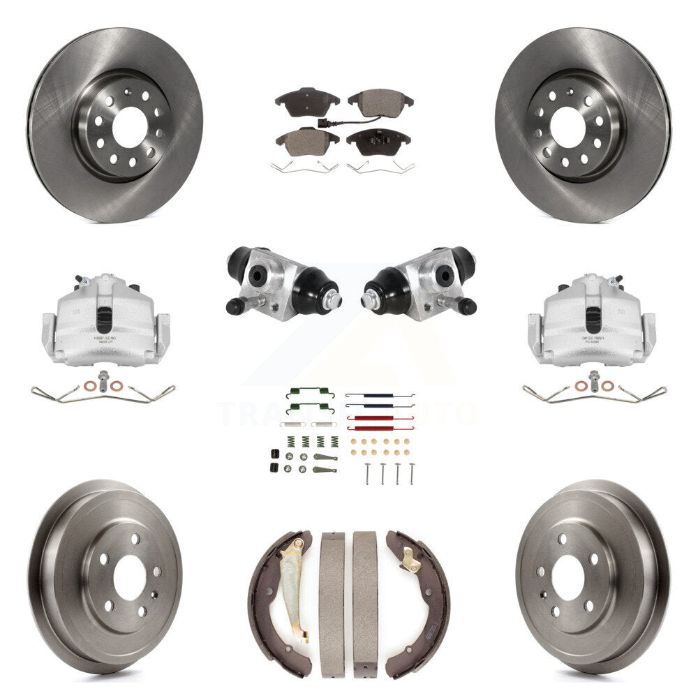 Transit Auto KC8-100879T Disc Brake Kit for 2011-2012 Volkswagen Jetta - Front and Rear product image