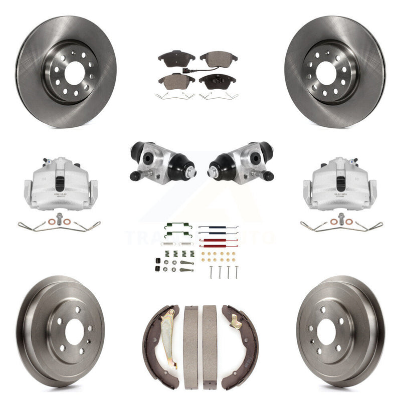 Transit Auto KC8-100879T Disc Brake Kit for 2011-2012 Volkswagen Jetta - Front and Rear product image
