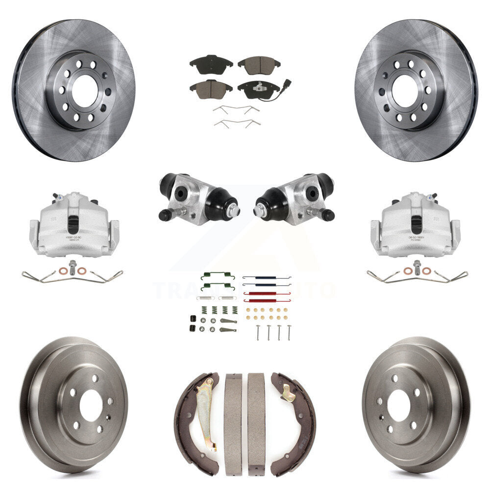 Transit Auto KC8-100880C Disc Brake Kit for 2011-2012 Volkswagen Jetta - Front and Rear product image