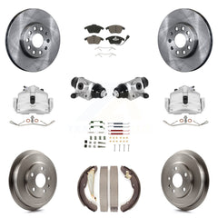 Transit Auto KC8-100880C Disc Brake Kit for 2011-2012 Volkswagen Jetta - Front and Rear product image