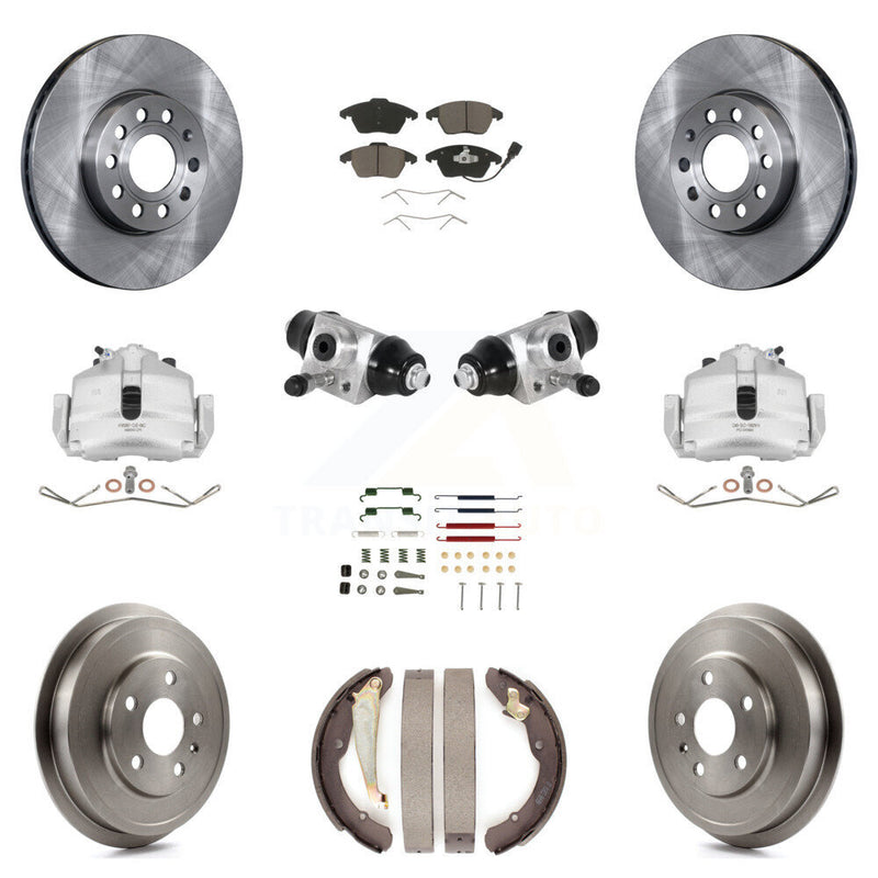 Transit Auto KC8-100880C Disc Brake Kit for 2011-2012 Volkswagen Jetta - Front and Rear product image