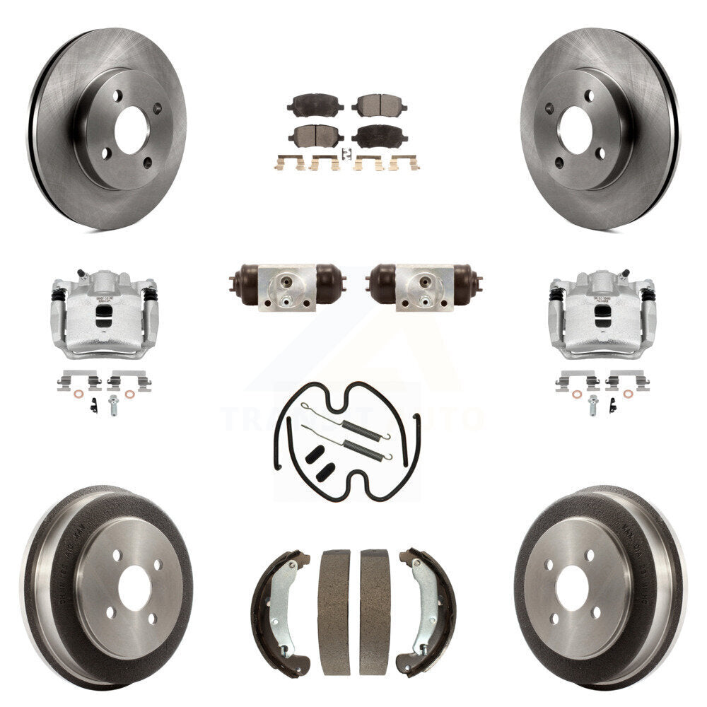 Transit Auto KC8-100880P Disc Brake Kit for 2003-2007 Chevrolet Cobalt, Pontiac Pursuit, Saturn Ion - Front and Rear product image
