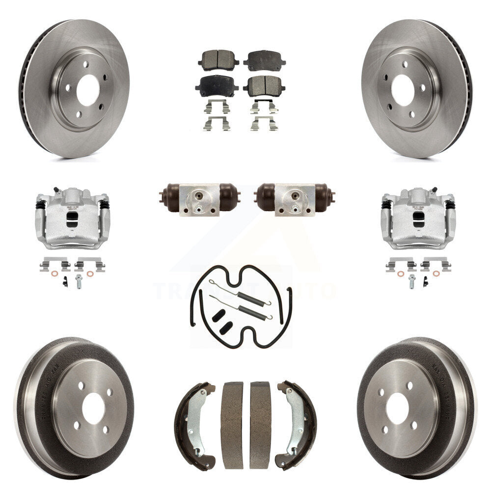 Transit Auto KC8-100881P Disc Brake Kit for 2006 Pontiac Pursuit - Front and Rear product image