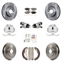 Transit Auto KC8-100881T Disc Brake Kit for 2011-2012 Volkswagen Jetta - Front and Rear product image