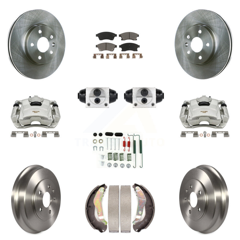 Transit Auto KC8-100882C Disc Brake Kit for 2012-2017 Chevrolet Sonic - Front and Rear product image