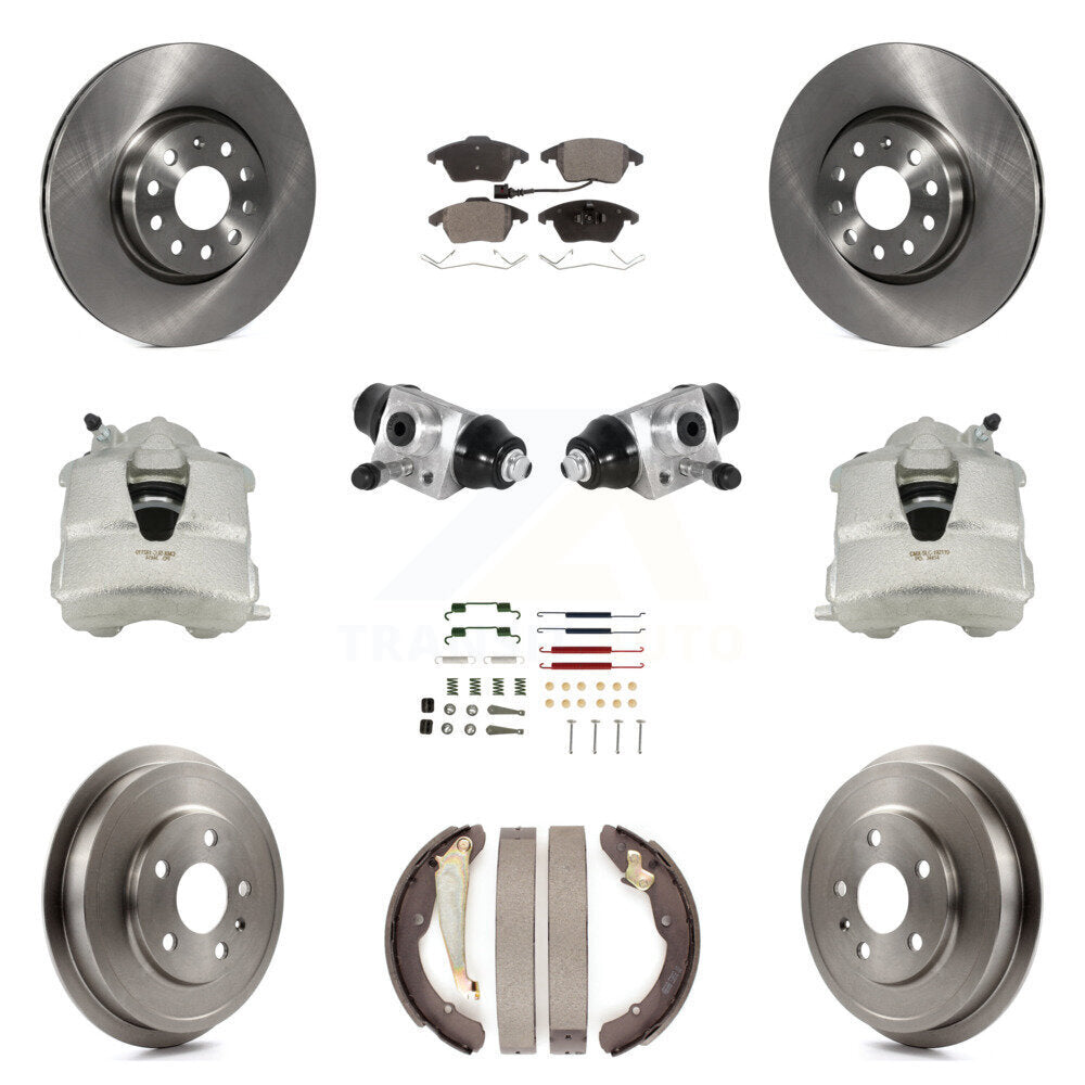 Transit Auto KC8-100882P Disc Brake Kit for 2011-2012 Volkswagen Jetta - Front and Rear product image