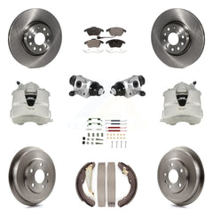 Transit Auto KC8-100882P Disc Brake Kit for 2011-2012 Volkswagen Jetta - Front and Rear product image