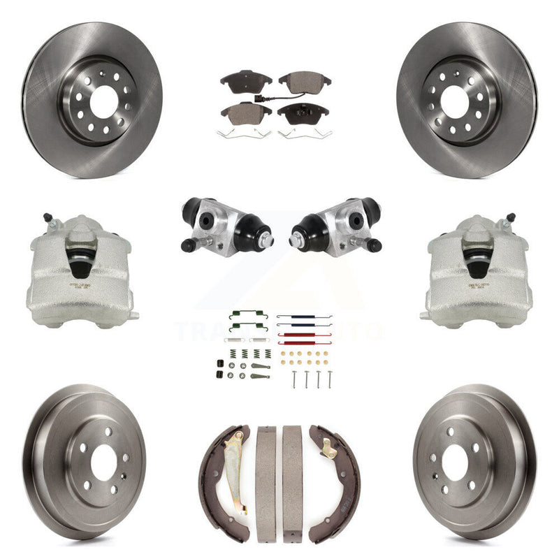 Transit Auto KC8-100882P Disc Brake Kit for 2011-2012 Volkswagen Jetta - Front and Rear product image