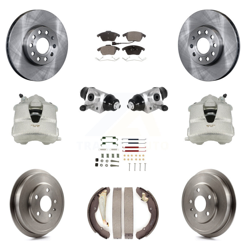 Transit Auto KC8-100882T Disc Brake Kit for 2011-2012 Volkswagen Jetta - Front and Rear product image
