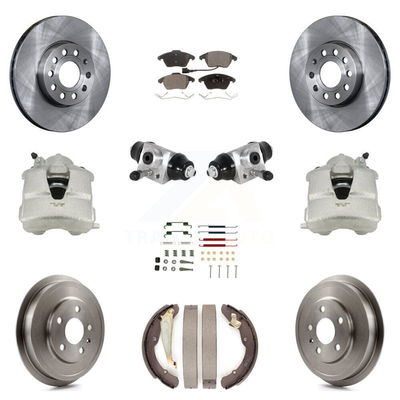 Transit Auto KC8-100882T Disc Brake Kit for 2011-2012 Volkswagen Jetta - Front and Rear product image