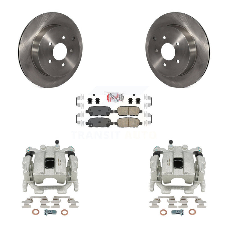 Transit Auto KC8-100883N Disc Brake Kit for 2009-2012 INFINITI FX35 - Rear product image