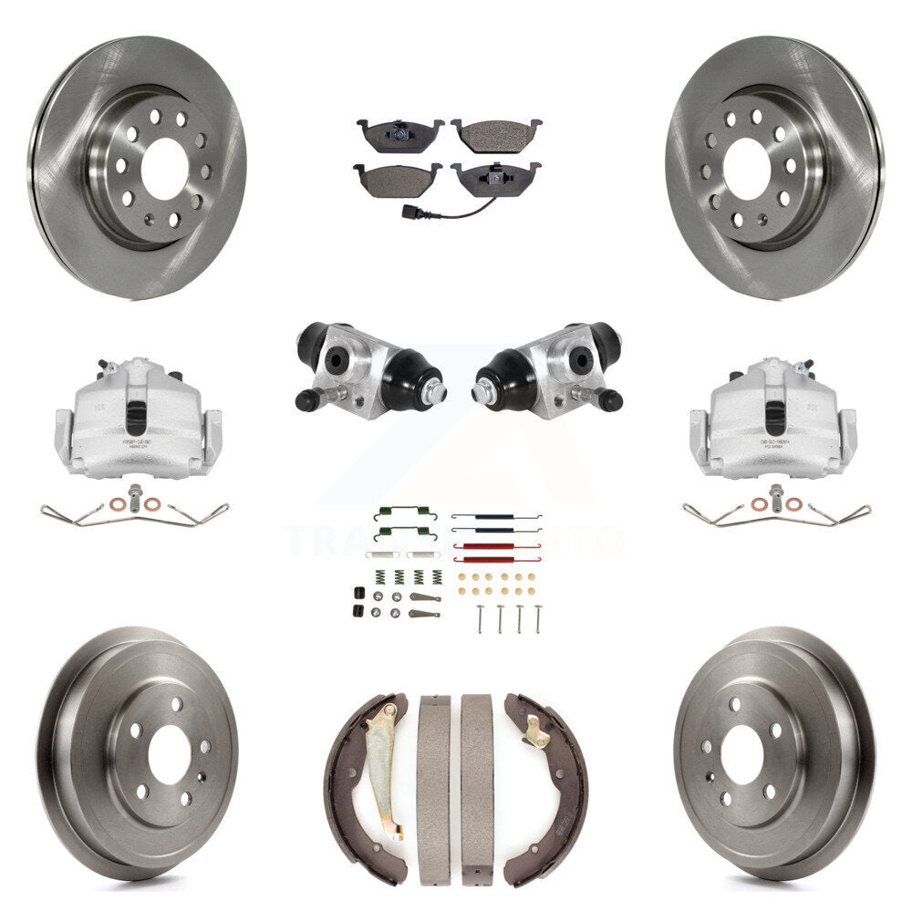 Transit Auto KC8-100883T Disc Brake Kit for 2011-2012 Volkswagen Jetta - Front and Rear product image