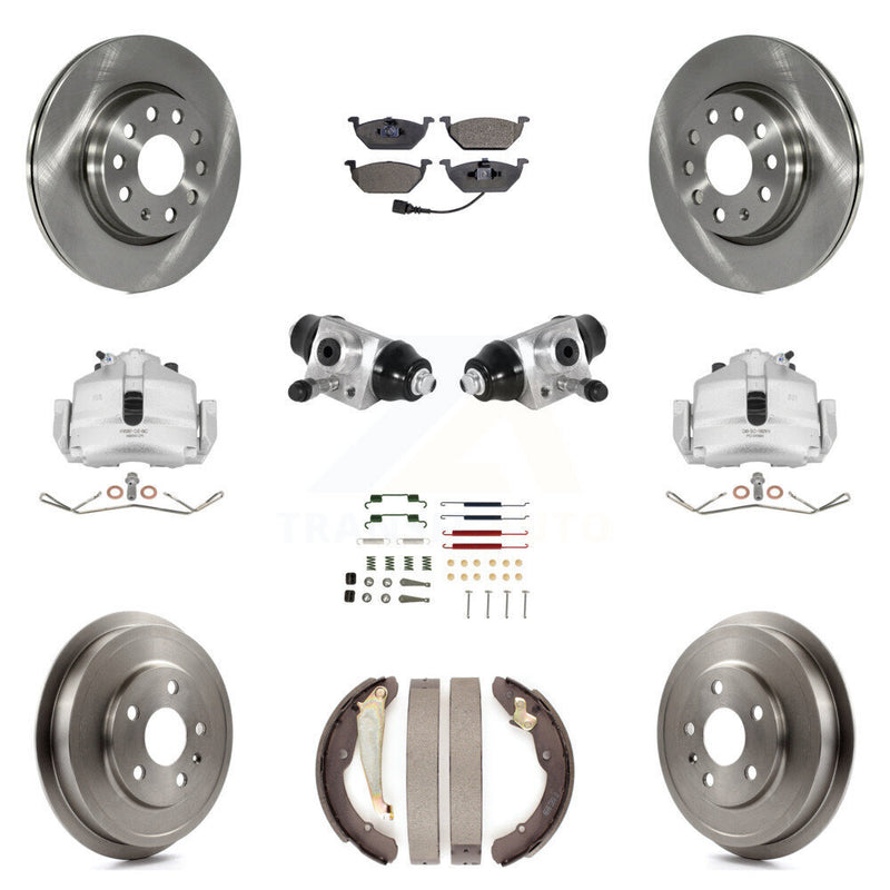 Transit Auto KC8-100883T Disc Brake Kit for 2011-2012 Volkswagen Jetta - Front and Rear product image