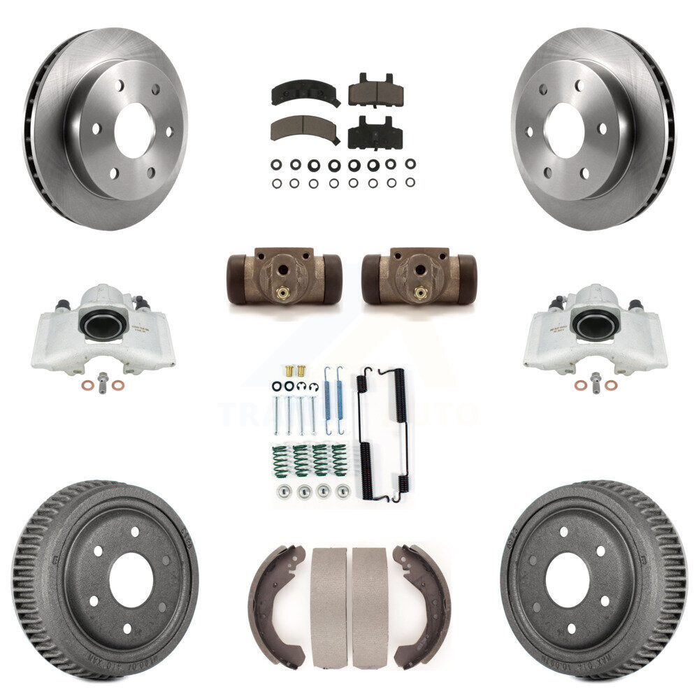 Transit Auto KC8-100884C Disc Brake Kit for 1992-1998 Chevrolet K1500 - Front and Rear product image