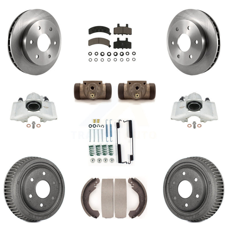 Transit Auto KC8-100884C Disc Brake Kit for 1992-1998 Chevrolet K1500 - Front and Rear product image