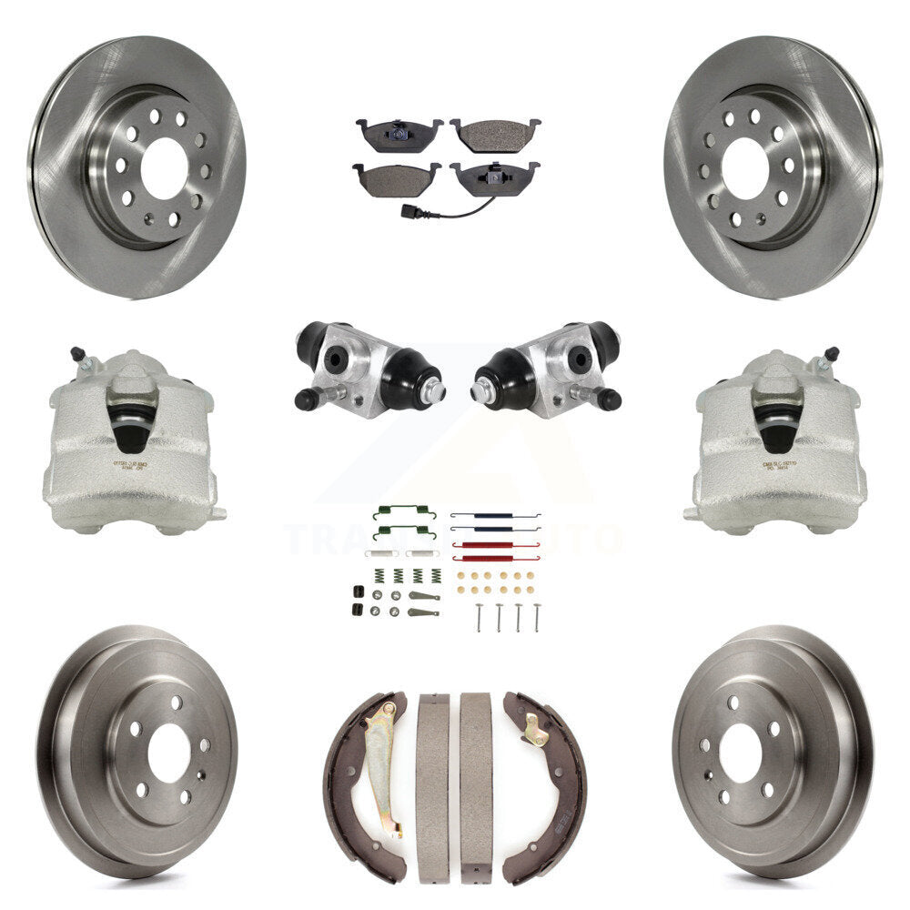 Transit Auto KC8-100884P Disc Brake Kit for 2011-2012 Volkswagen Jetta - Front and Rear product image