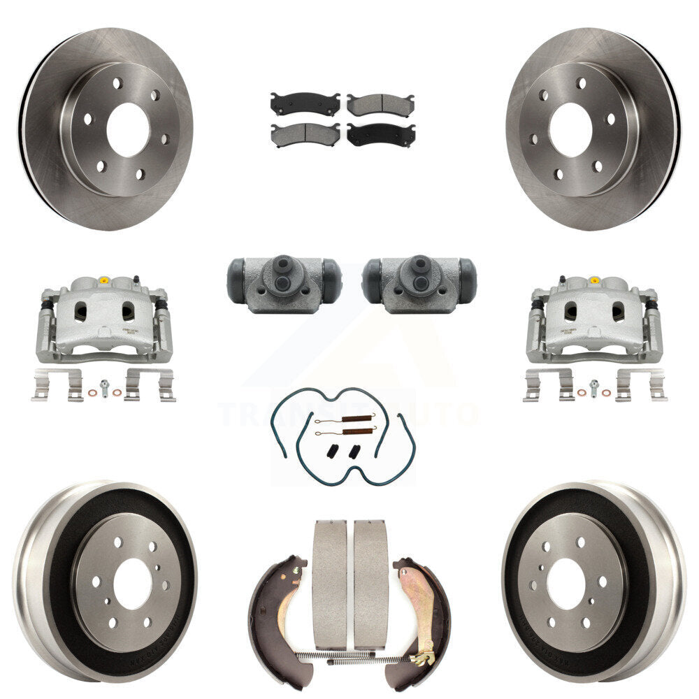 Transit Auto KC8-100884S Disc Brake Kit for 2007 Chevrolet Silverado 1500 - Front and Rear product image