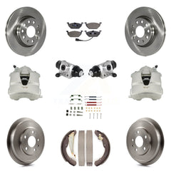 Transit Auto KC8-100884T Disc Brake Kit for 2011-2012 Volkswagen Jetta - Front and Rear product image
