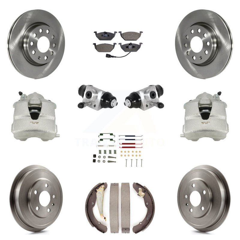 Transit Auto KC8-100884T Disc Brake Kit for 2011-2012 Volkswagen Jetta - Front and Rear product image