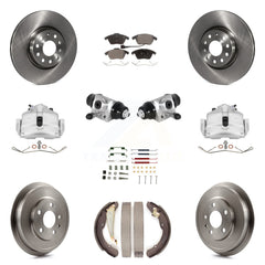 Transit Auto KC8-100885P Disc Brake Kit for 2011-2012 Volkswagen Jetta - Front and Rear product image