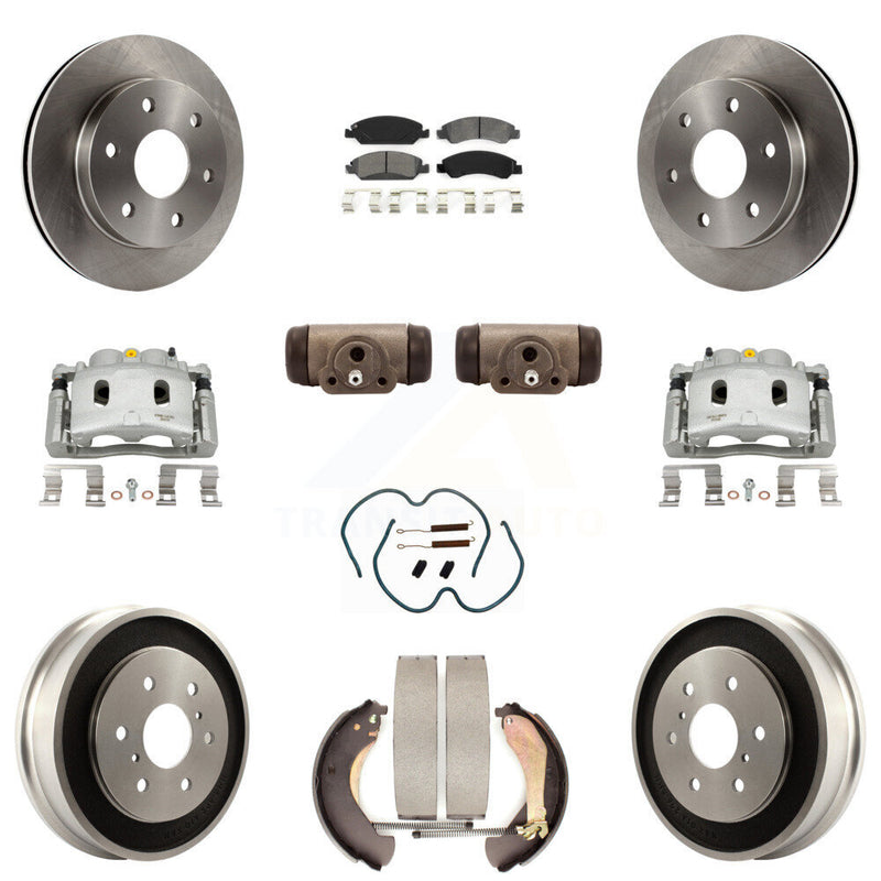 Transit Auto KC8-100885S Disc Brake Kit for 2007 GMC Sierra 1500 - Front and Rear product image