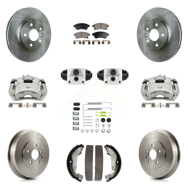 Transit Auto KC8-100885T Disc Brake Kit for 2011-2016 Chevrolet Cruze Limited, Chevrolet Cruze - Front and Rear product image