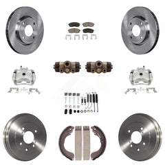 Transit Auto KC8-100886C Disc Brake Kit for 2007-2012 Nissan Sentra - Front and Rear product image