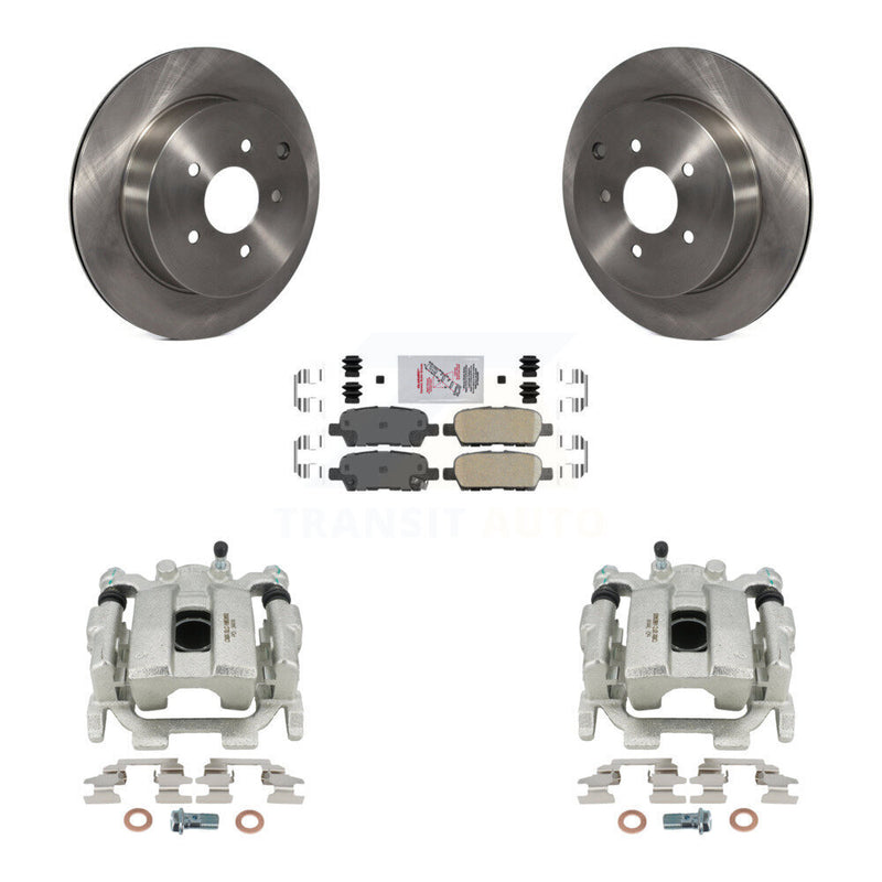 Transit Auto KC8-100886N Disc Brake Kit for 2009-2012 INFINITI FX35 - Rear product image