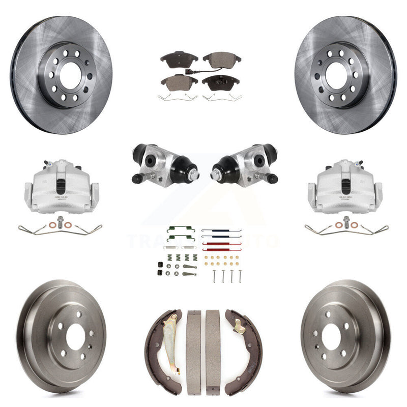 Transit Auto KC8-100886P Disc Brake Kit for 2011-2012 Volkswagen Jetta - Front and Rear product image