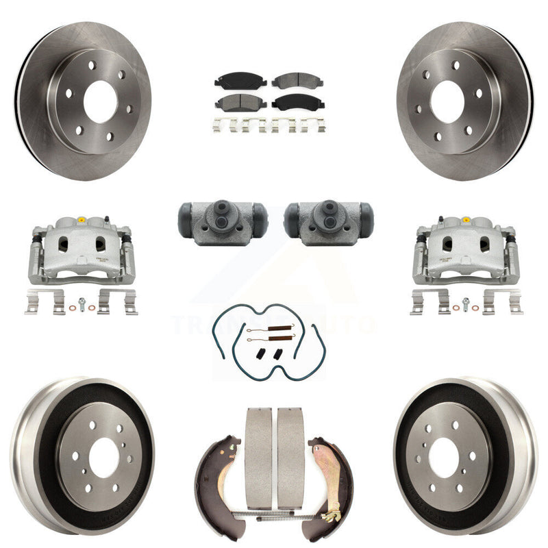 Transit Auto KC8-100886S Disc Brake Kit for 2007 GMC Sierra 1500 - Front and Rear product image